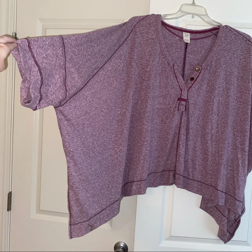 Free People knit relaxed heathered
